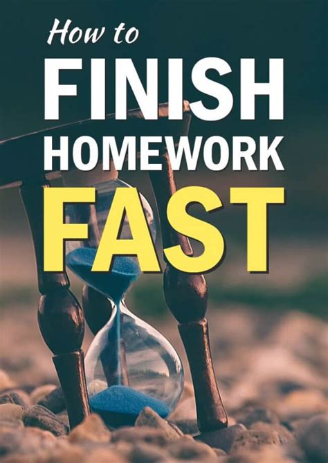 Image result for How to Complete Pending Homework Fast