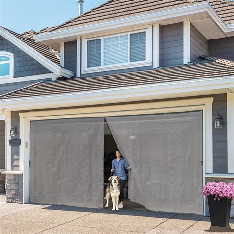 Magnetic Garage door screen 18x8ft and All Other Sizes - Easy ...