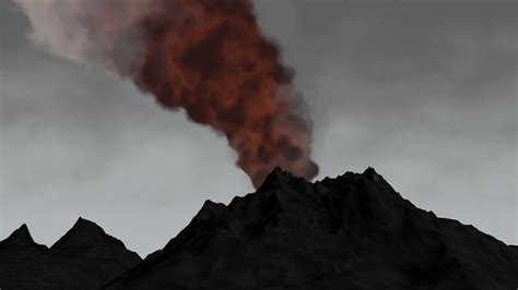 Image result for Animation of Exploding Volcano