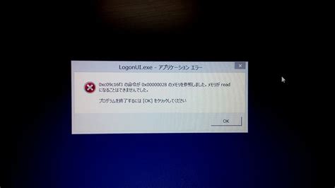 Image result for Logonui.exe System Error