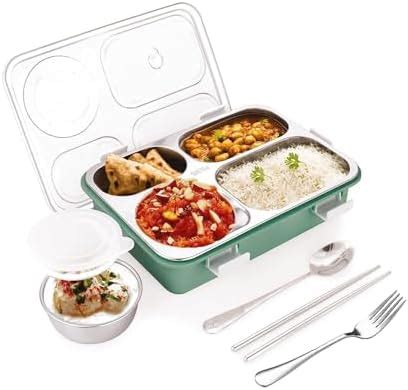 Buy CABLE GALLERY 750 ML Stainless Steel Lunch Box Tiffin Box Leak ...