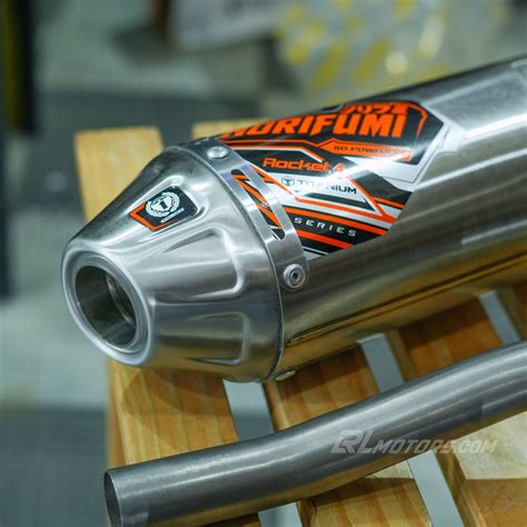 NORIFUMI ROCKET 4 Titanium Exhaust For Xpulse 200 – LRL Motors