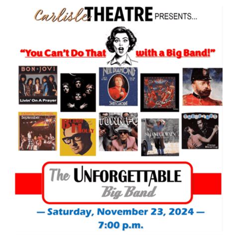 Stream Unforgettable Big Band | Listen to You Cant Do That with a Big ...