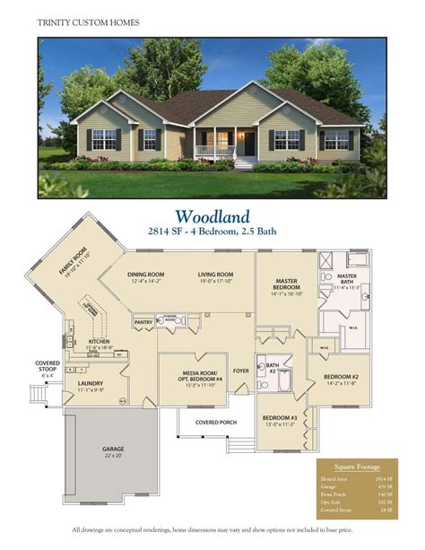 Trinity Homes Georgia Floor Plans Custom Home Floor Plans In San