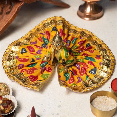 Buy Laddu Gopal Dress with Artistic Abstract Print - Size no. 5 Online ...