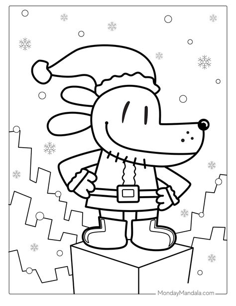 Dogman Coloring Pages