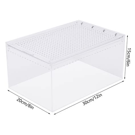 Magnetic Acrylic Large Enclosure 2.5 Gallon Reptile India | Ubuy