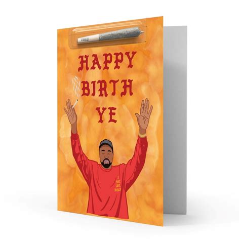 420 Cardz Happy Birthday Ye Card - Joint Holder Birthday Card – Mission ...