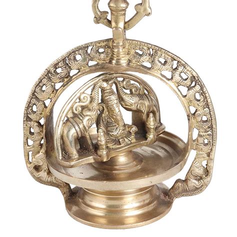 Vintage Hanging Lord Ganesha Oil Lamp