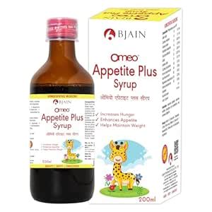 Buy BJAIN Omeo Appetite Plus Syrup Homeopathy Medicine-200ml Online at ...