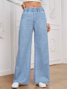 KASHIAN Boyfriend Women Light Blue Jeans - Buy KASHIAN Boyfriend Women ...