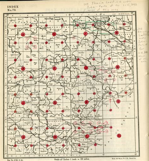 India topographic map indexes