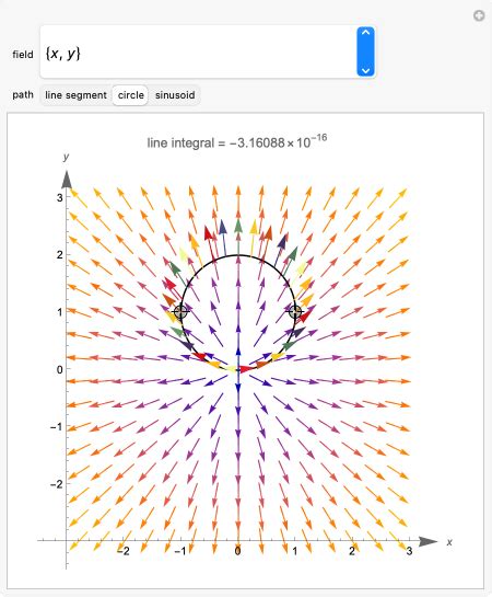 Image result for Vector Field Curve Integral