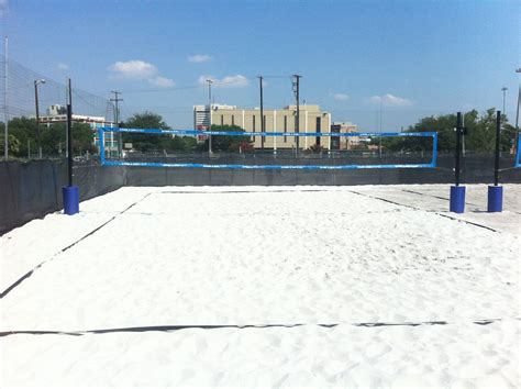 Outside Volleyball Court