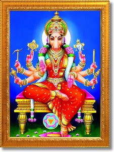 Craft Quest Varahi Amman Devi Photo Frame Religious Frame Price in ...
