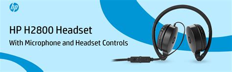 HP H2800 On-Ear headset With Microphone & Media Controls |TPS tech.in ...