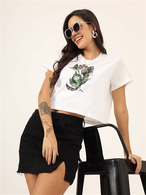 Women’s Floral Printed T-Shirt – Trendy and Comfortable Casual Wear ...