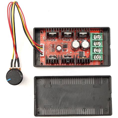 MAX 10-50V 2000W 40A 12V 24V 48V DC Motor Speed Control PWM HHO RC ...