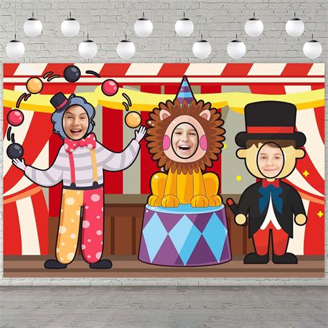 Circus Theme Photo Booth Backdrop for Carnival Party India | Ubuy