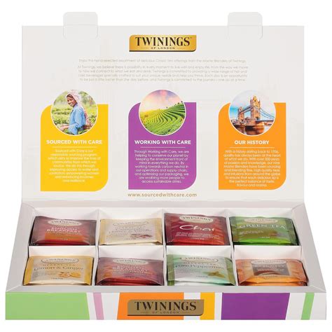 Amazon.com: Twinings Tea Classics Collection Gift Box Sampler, 48 Tea ...