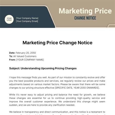 Price Subject To Change Disclaimer Examples