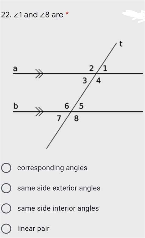 Image result for Same Side Corresponding Angles