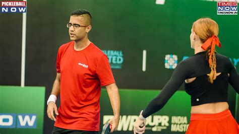 PWR DUPR India Masters: Vishal Masand-Sarah Burr Pair Pip Beckvall ...