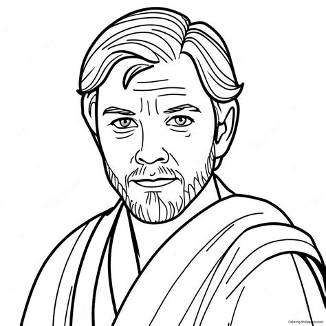 Young Obi Wan Kenobi Coloring Page (26505-20953)