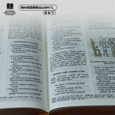 Biblia Dios Habla Hoy Ilustrada - Tienda Bíblica - SBUEc