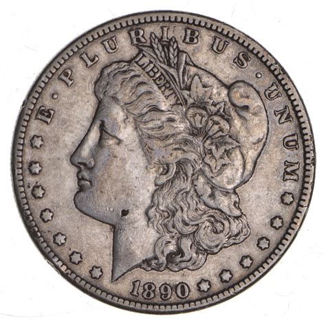 Carson City - 1890 -CC Morgan Silver Dollar - RARE Historic Coin ...
