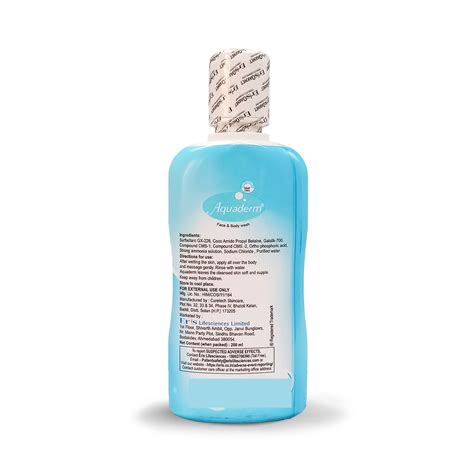 Buy Aquaderm Face & Body Wash 200 ml Online : ClickOnCare.com