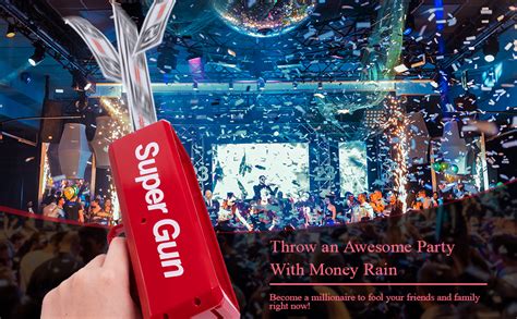 SHINETOY™ Make It Rain Gun Cash Gun Super Gun Spray Gun, Suitable for ...