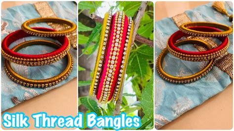 How to Make Bangles Using Thread 的图像结果