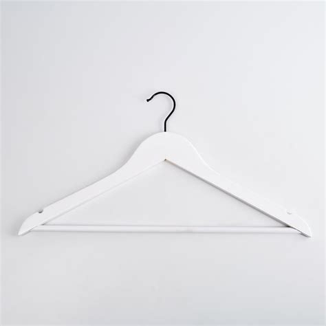 Buy Pacific Winston Set of 8 Wooden Clothes Hangers from Home Centre at ...