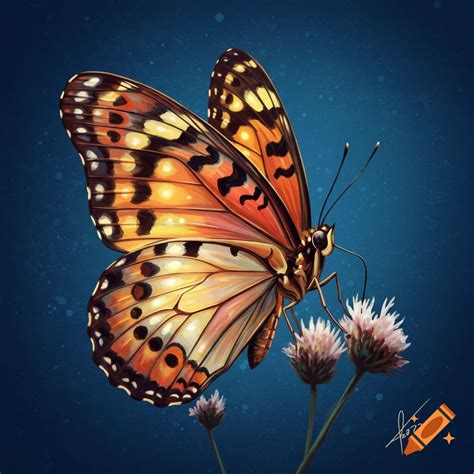 Orange And Black Butterflies