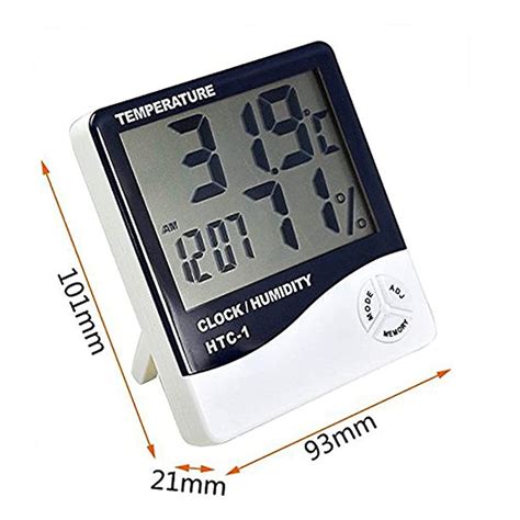 HTC-1 High Precision Large Screen Electronic Indoor Temperature ...