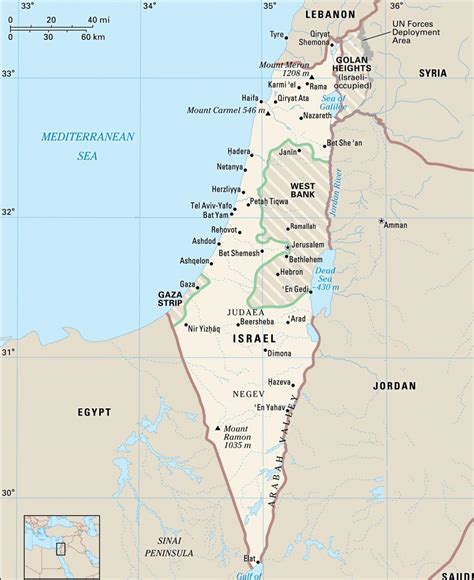 Israel Map