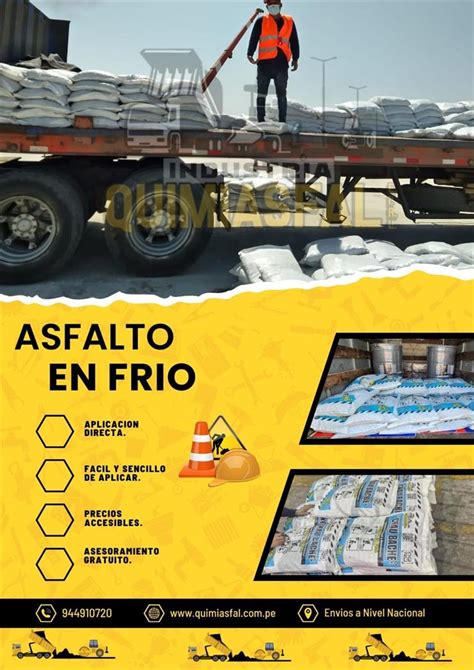 ASFALTO EN FRIO AL X MAYOR Y MENOR
