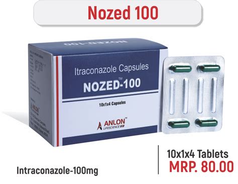 Nozed - 100 Capsules Anlon lifescience