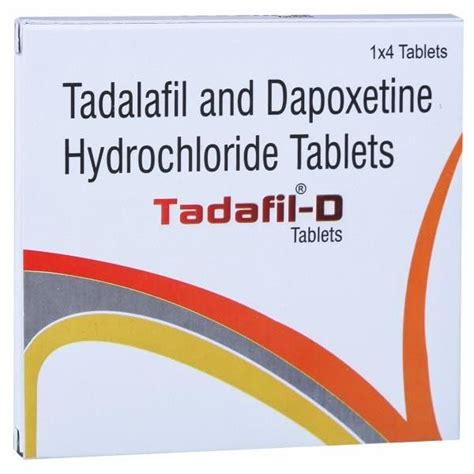 Tadafil-D - Strip of 4 Tablets : Amazon.in: Health & Personal Care