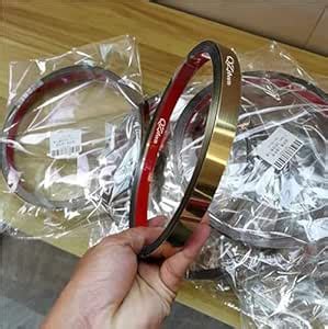 QZibeva 1 Inch Stainless Steel Gold Molding Wall Trim Stainless Steel ...