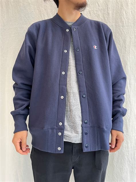 “Champion” REVERSE WEAVE SNAP SWEATSHIRT | JUNK SHOP