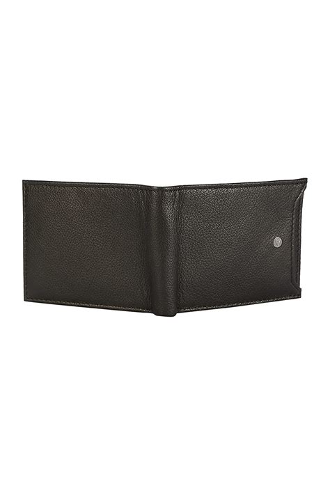 Buy Van Heusen Mens Leather 1 Fold Wallet (Black_Free Size) at Amazon.in