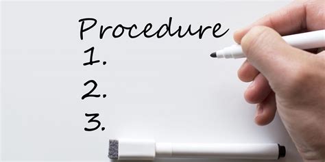 Image result for Procedure Writing