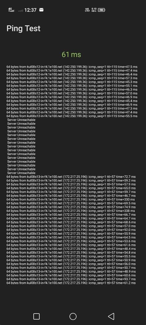 Sketchub • Ping Test