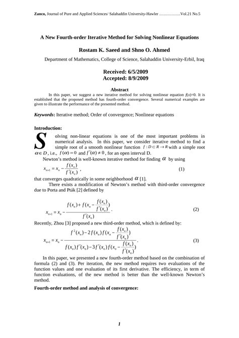 Image result for Iterative Method for Solving Nonlinear Equations