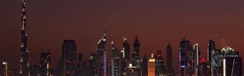 Download wallpaper night, home, Dubai, Dubai, night, Emirates, high ...