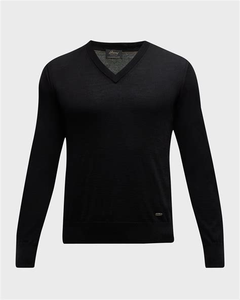 TOM FORD Men's Cashmere V-Neck Sweater | Neiman Marcus