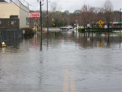 Significant Flooding Along the Blackstone River in Rhode Island