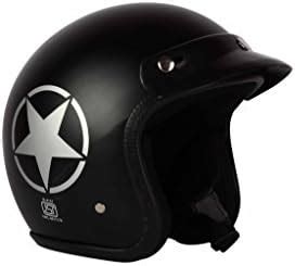 O2 STAR PERL Open Face ABS Helmet with Quick-Release Adjustable Strap ...